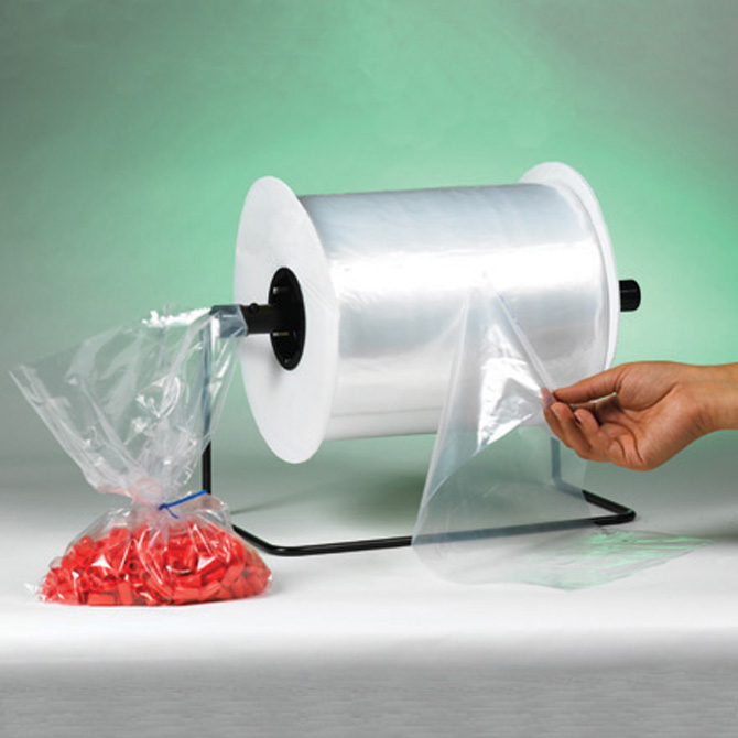 10" X 12" - 4 MIL Pre-Opened Poly Bags For Auto Bagging Machines, 500/Roll