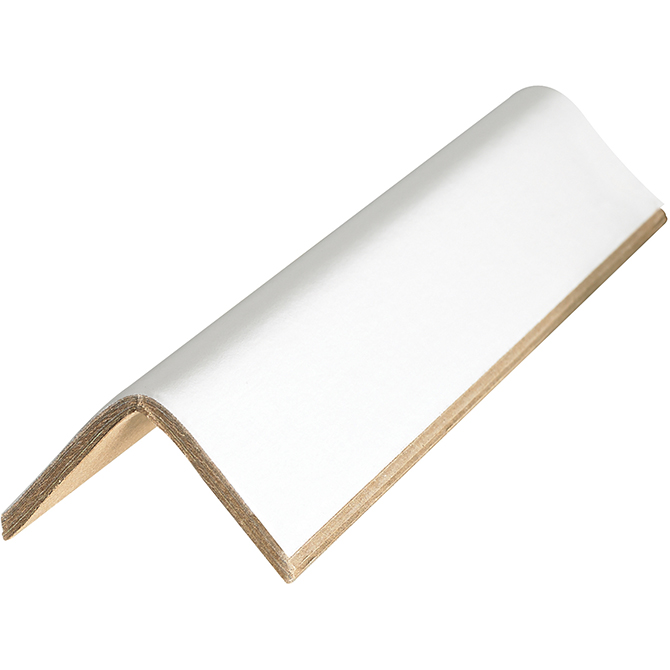 2 X 2 X 24" Edge Board Protectors - .225" Thick, White, 110/Case