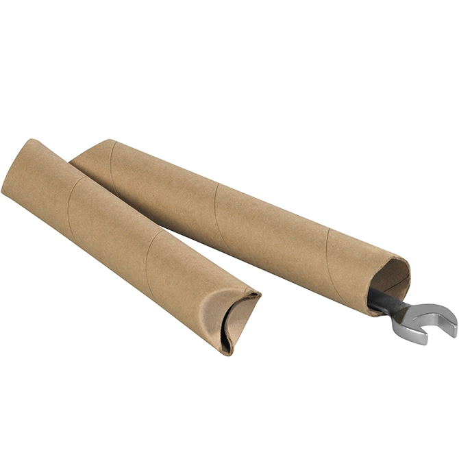 1.5 X 9", .060" Thick, Kraft Crimped End Mailing Tubes, 70/Case