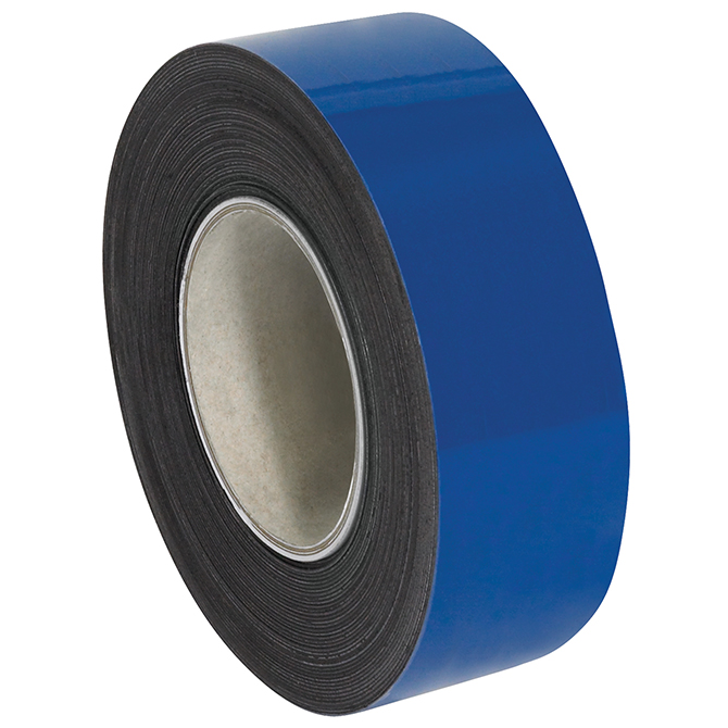 2" X 50' - Warehouse Labels - Magnetic Roll, Blue