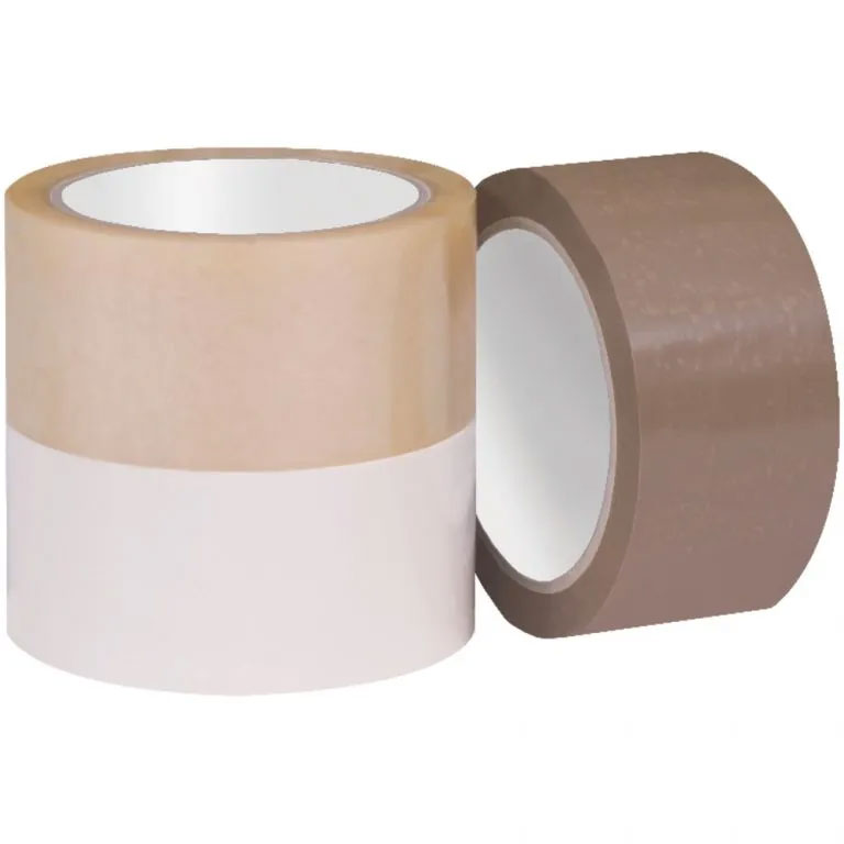 Shurtape Vf 719 Upvc Film Tape - 2" X 55 Yds., 1.9 MIL, Natural Rubber, Tan, 36 Rolls/Case
