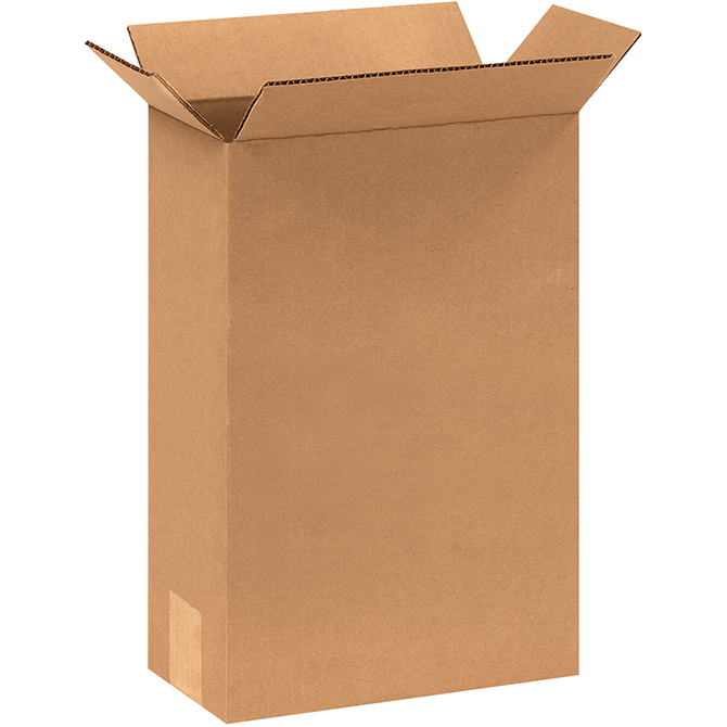 8 X 4 X 12" ECT-32 RSC Corrugated Box, 25 Boxes/Bundle