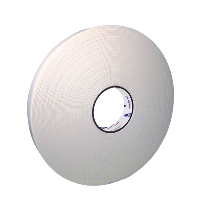 Intertape Dcfr-32 Foam Tape - 1.5" X 72 Yds., 31 MIL, White, 7 Rolls/Case