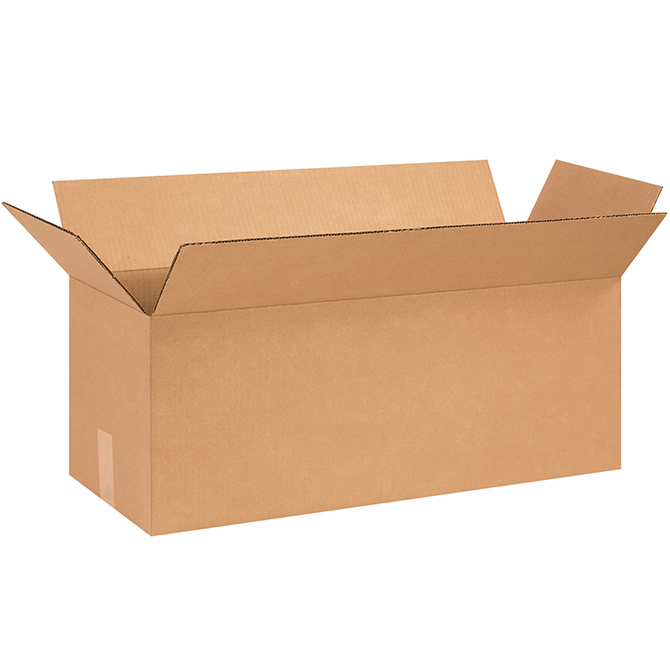 26 X 10 X 10" ECT-32 RSC Corrugated Box, 25 Boxes/Bundle