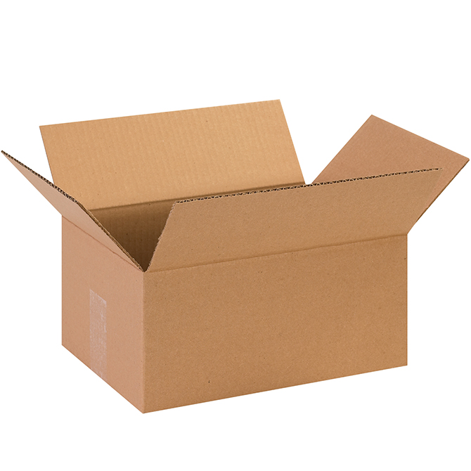 13 X 9 X 6" ECT-32 RSC Corrugated Box, 25 Boxes/Bundle
