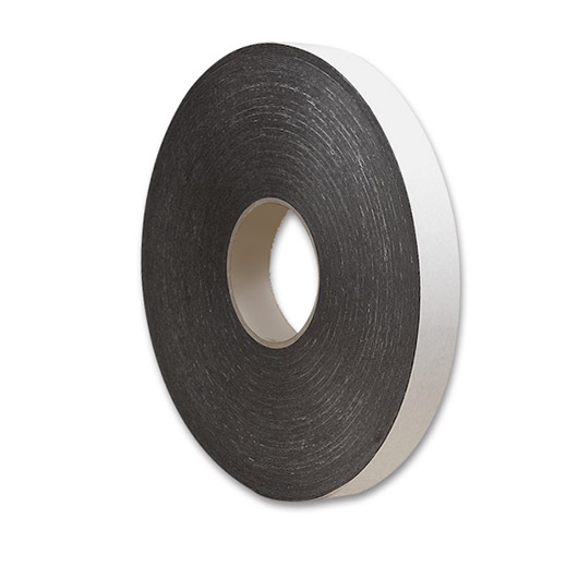 Adhesive Applications 1332 Foam Tape - 1.5" X 72 Yds., 31 MIL, Black, 12 Rolls/Case
