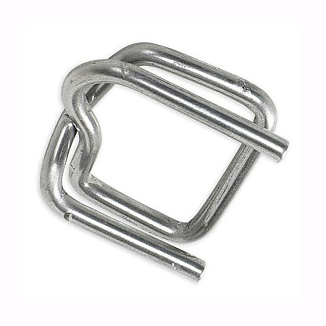 1/2" Strapping Buckle - Light Duty Metal Wire, B-4L, 1000/Case