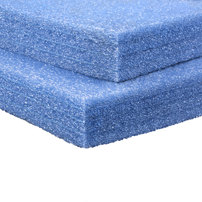 12 X 12" Polyethylene Foam - 1" Thick, 1.7#, Blue, 36 Each/Bundle