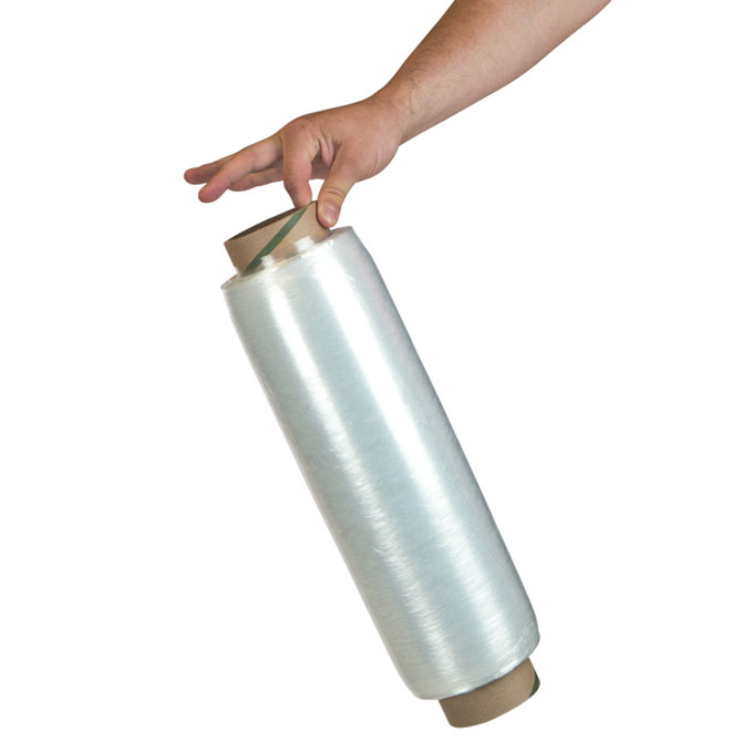 Aep X2W1500 Pre-Stretched Hand Film - 18", 34 Gauge, 1500 FT., 4 Rolls/Case, 48 Cases/Skid
