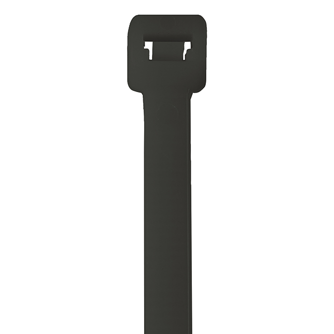 Cable Ties - 11", 120 LB., Black UV, 100/Case