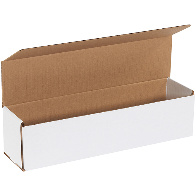 16 X 4 X 4" White Corrugated Mailer, 50 Mailers/Bundle