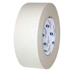 Intertape PF14 Paper Flatback Tape - 1" X 60 Yds., White, 36 Rolls/Case
