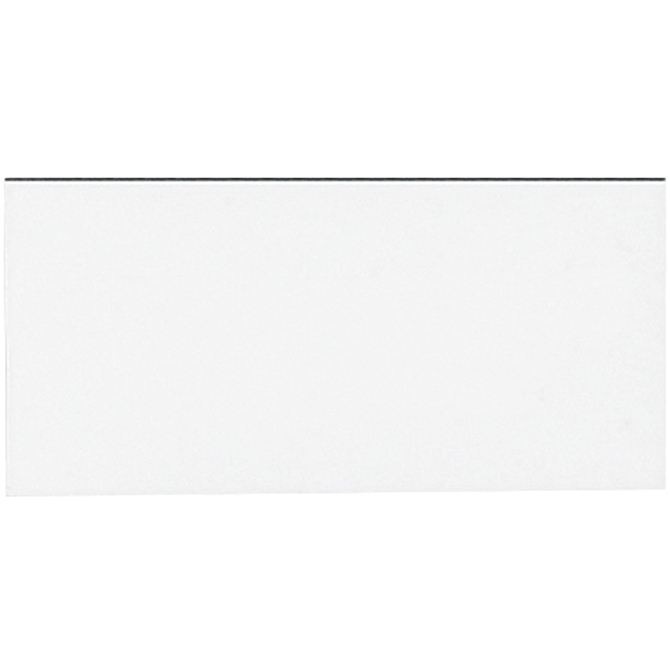 1 X 2" Warehouse Labels - Magnetic Strips, White, 25/Case