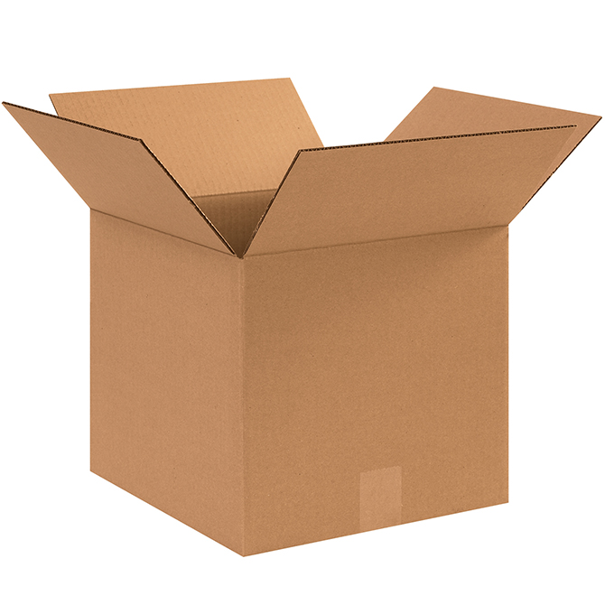 12 X 12 X 11" ECT-32 RSC Corrugated Box, 25 Boxes/Bundle