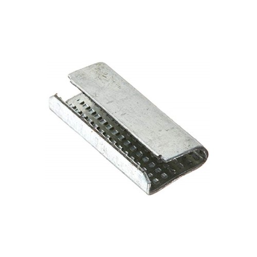 1/2" Plastic Strapping Seal - SMS12, Open/Serrated, 1000/Case