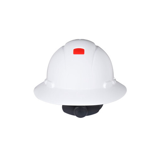 Fullbrimhardhat White Ratchet Suspension Wuvicator