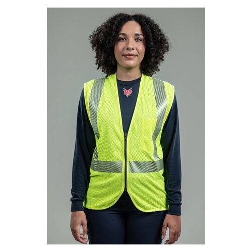 Drifire FR Hi-Vis Mesh Zip Front Class 2 Vest