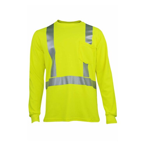 Drifire FR Hi-Vis Dual Hazard Long Sleeve T-Shirt Class 2