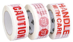 48MM X 100M, 2 MIL, 36 RLS/CS, White Caution Tape
