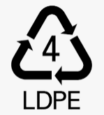 33 Gallons — HDPE 11 MIC Can Liner 33"X40"