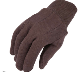 Non Disposable Gloves — Leather Palm - Economy - Large (1 Dozen Pair) (10 Dz Pair/Mstr)