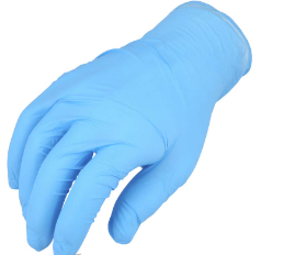 Disposable Gloves — Blue 5 MIL Non Exam Powder Free Nitrile Large /100/BX