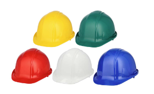 Hard Hats — Cap Style Hard Hat. Blue 4 Pt Ratchet