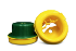 For 1.5" Core — Hand Saver For 12" - 18" Hand Wrap Green Spinner 3" Id. Price/Pair