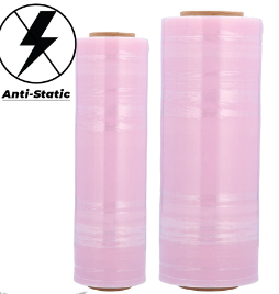 20 X 5000 X 80, Pink Anti-Stat Machine Film